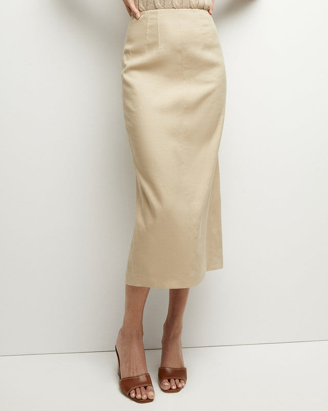 Kimpton Stretch-Linen Skirt