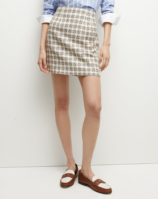 Roman Tweed Skirt