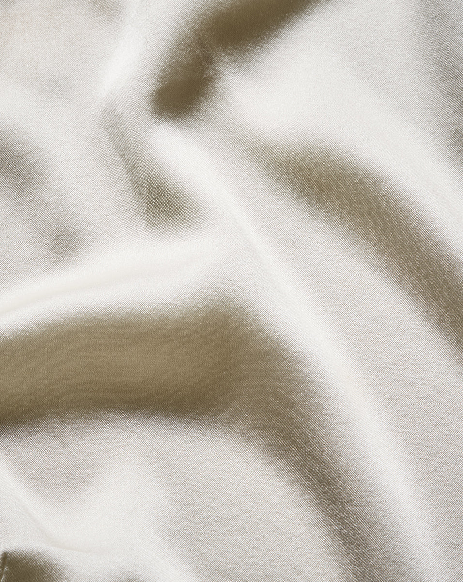 Veronica Beard Monique Silk Button-Down Shirt - Ivory