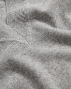 Veronica Beard Coleta Cashmere Sweater - Heather Grey