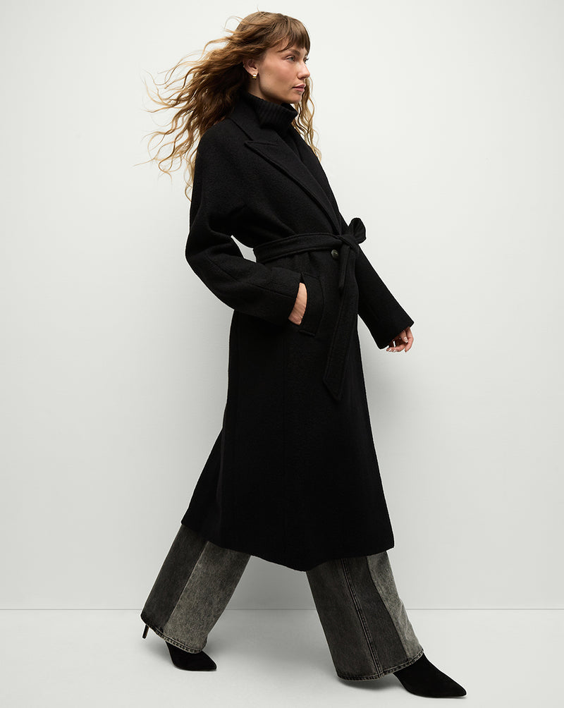 Veronica Beard Lisa Mid-Heel Ankle Boot - Black