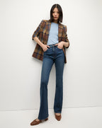Veronica Beard Oria Wool Dickey Jacket - Russet Multi