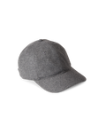 Veronica Beard Flannel Baseball Cap - Heather Grey
