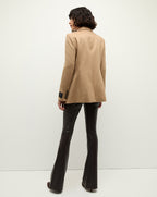 Veronica Beard Ellette Italian Camel Hair Dickey Jacket - Camel