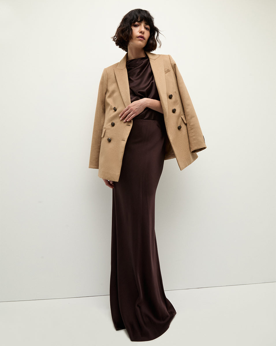 Veronica Beard Ellette Italian Camel Hair Dickey Jacket - Camel