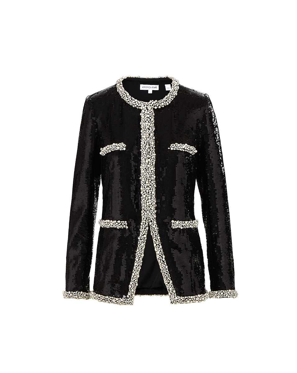 Veronica hot Beard Sequin bomber Jacket