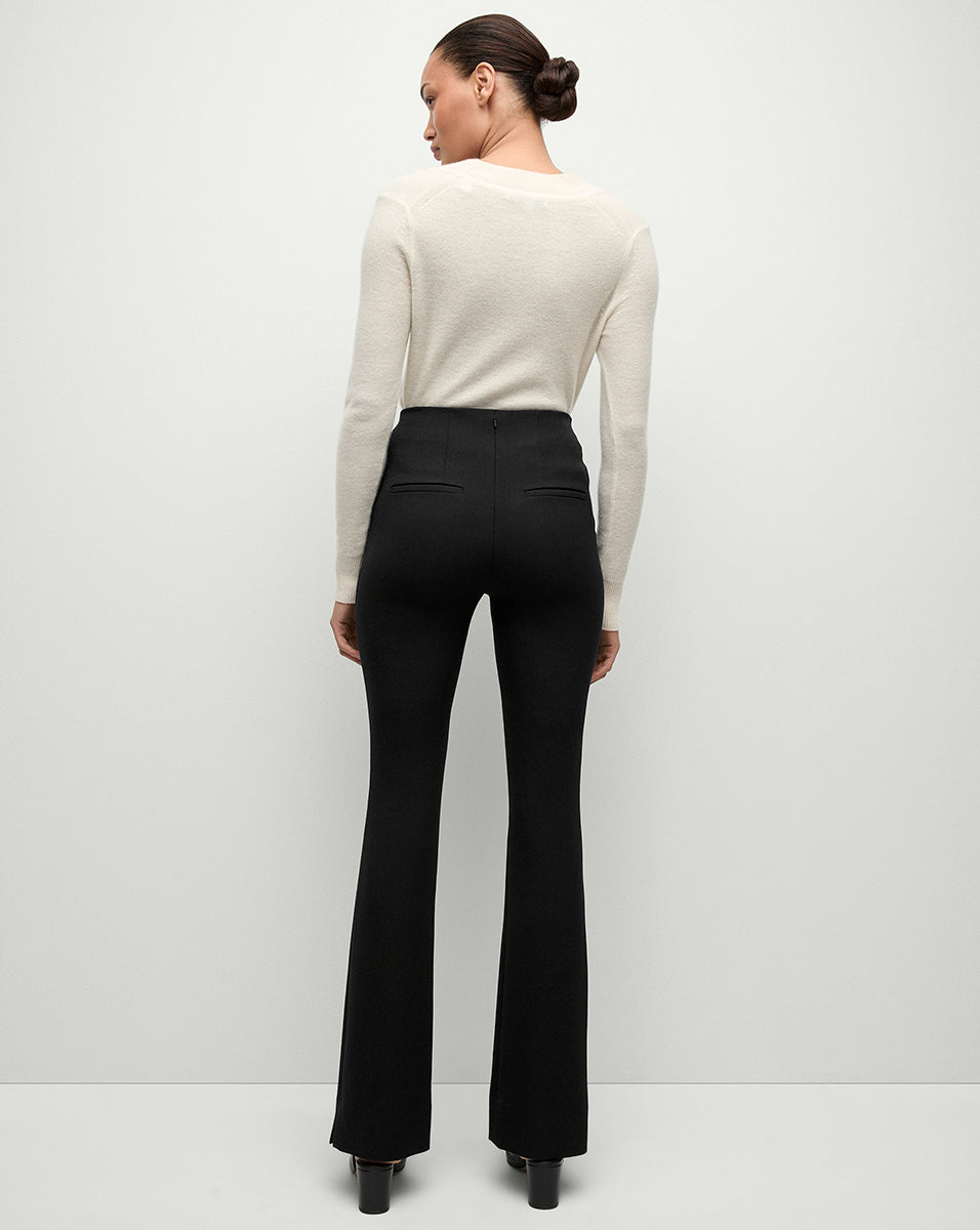 Orion Flare Pant in Black | Veronica Beard