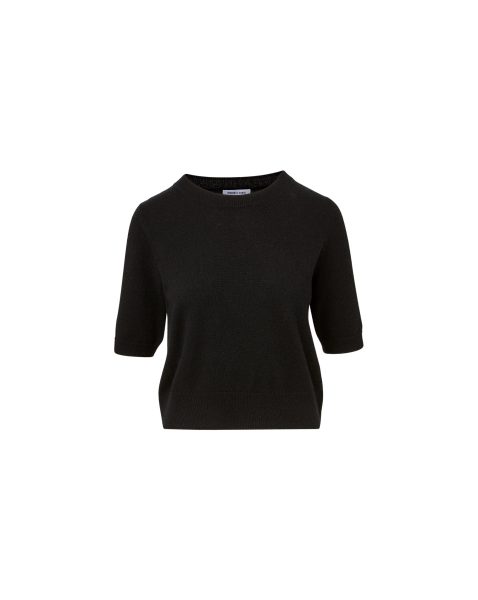 Veronica Beard Shana Cashmere Sweater - Black