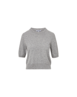 Veronica Beard Shana Cashmere Sweater - Heather Grey