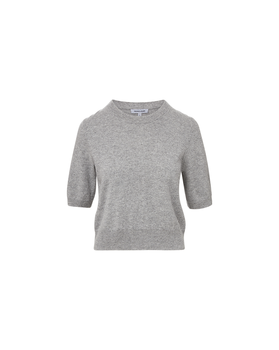 Veronica Beard Shana Cashmere Sweater - Heather Grey
