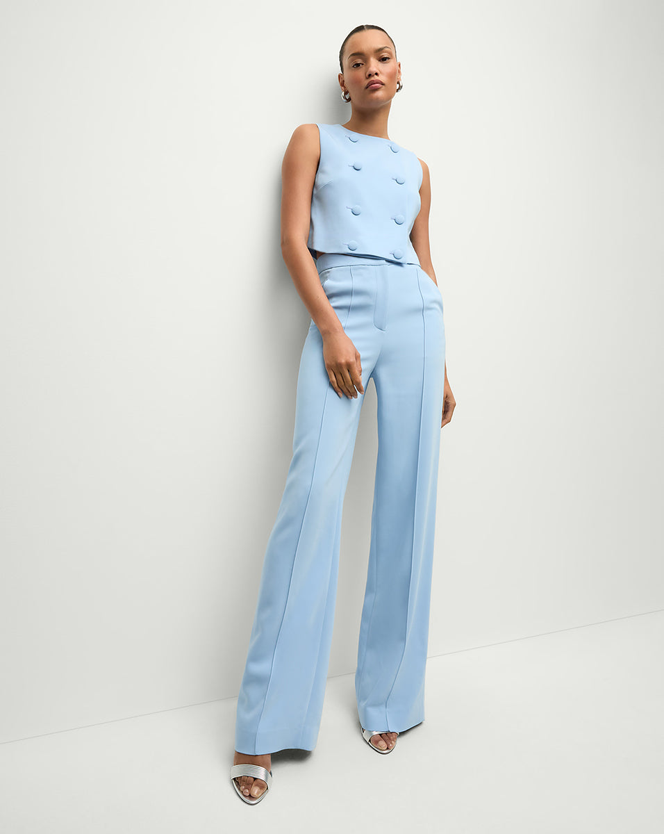 Veronica Beard Edia Pant - Blue Sky