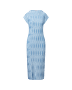 Veronica Beard Gramercy Pleated Dress Blue Sky