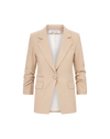 Veronica Beard Battista Dickey Jacket - Stone Khaki