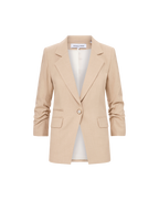 Veronica Beard Battista Dickey Jacket - Stone Khaki