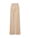Veronica Beard Marbeau Wide-Leg Pant (Copy for testing) - Stone Khaki