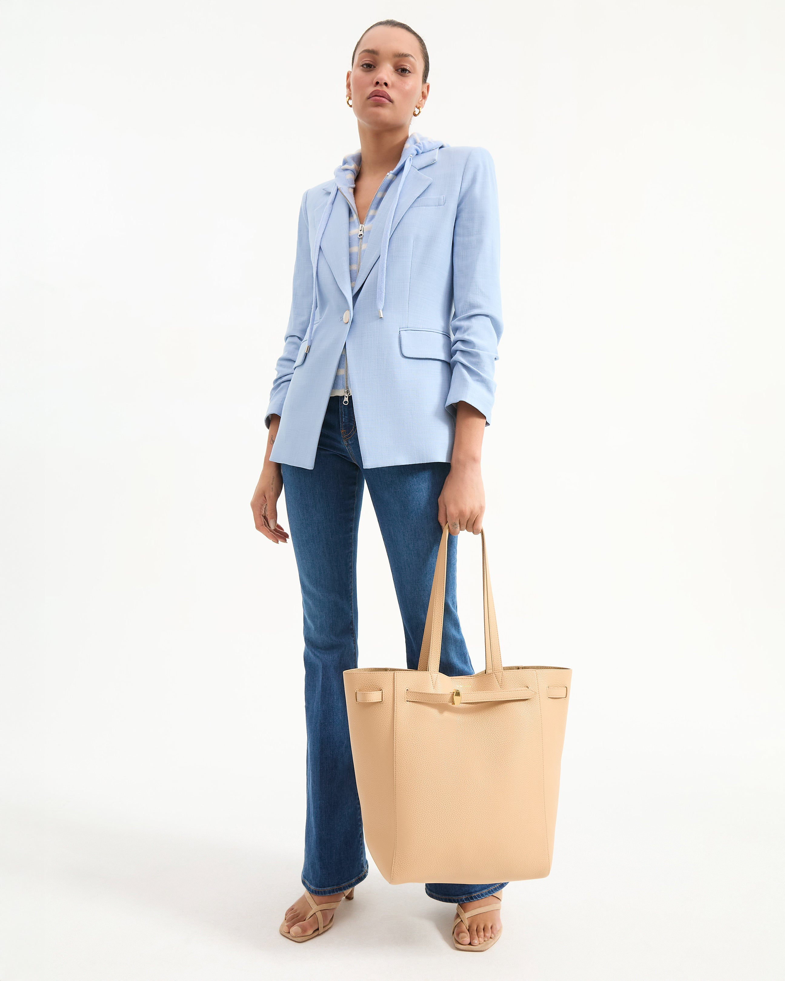 Veronica Beard Battista Dickey Jacket - Bluebell