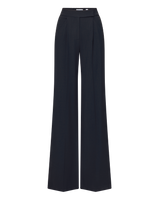 Veronica Beard Marbeau Wide-Leg Pant - Navy