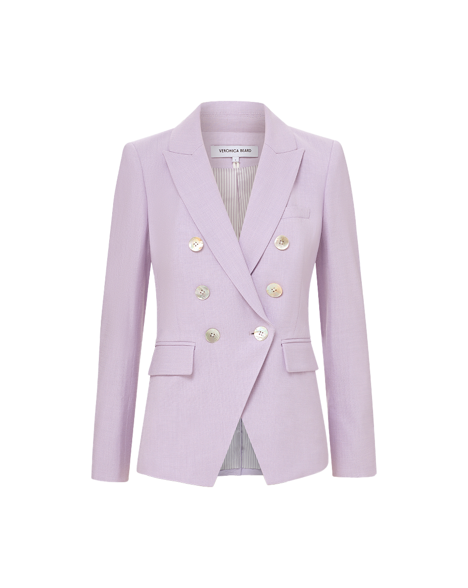 Veronica Beard Miller Dickey Jacket - Soft Lilac