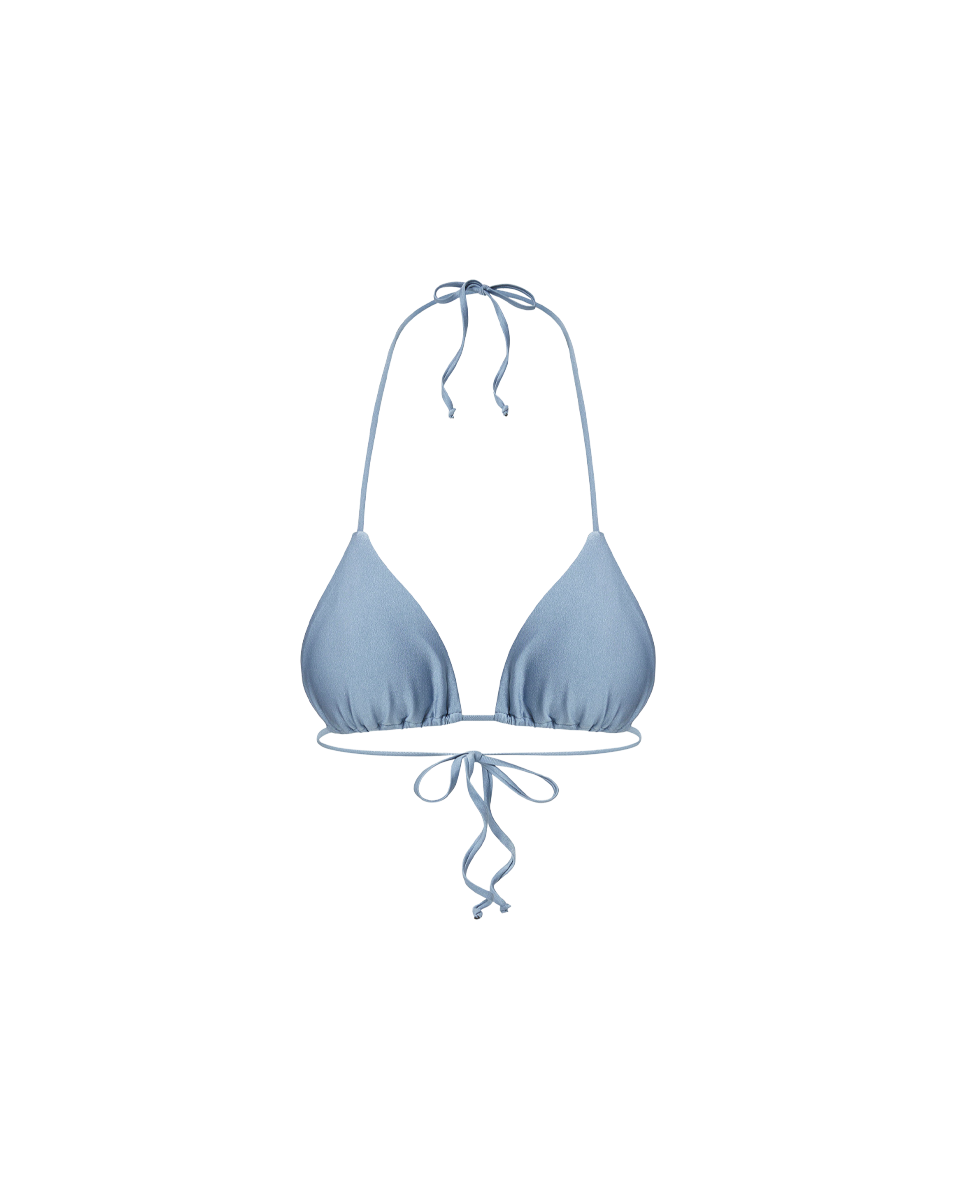 Veronica Beard Solara Bikini Top - Lake Mist