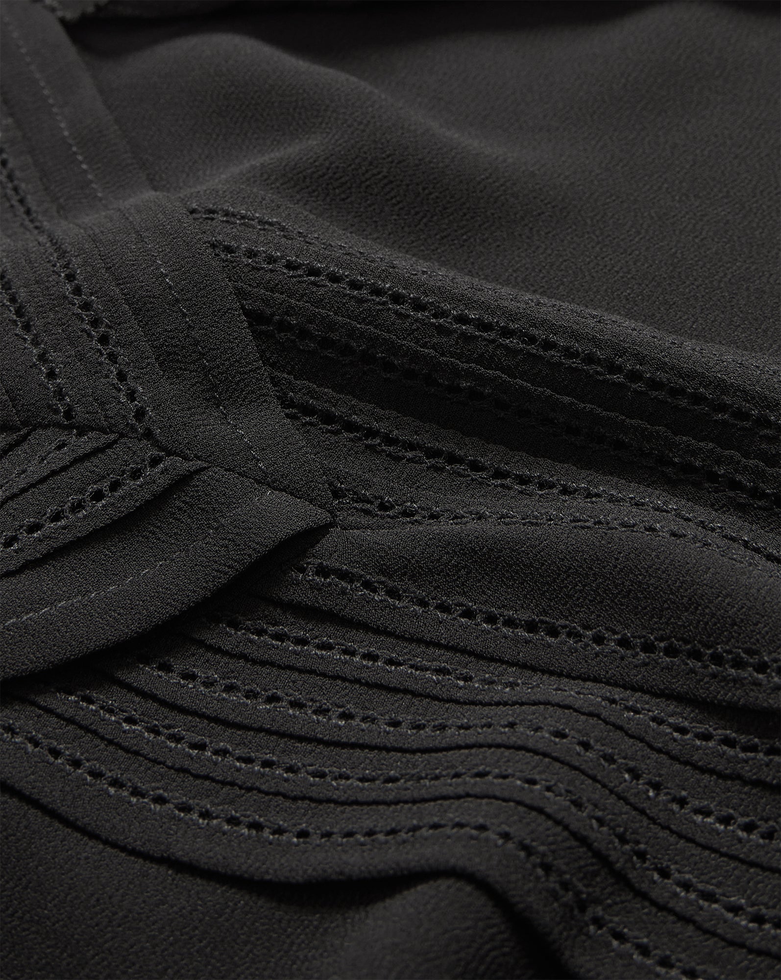 Veronica Beard Maray Pintuck Camisole - Black