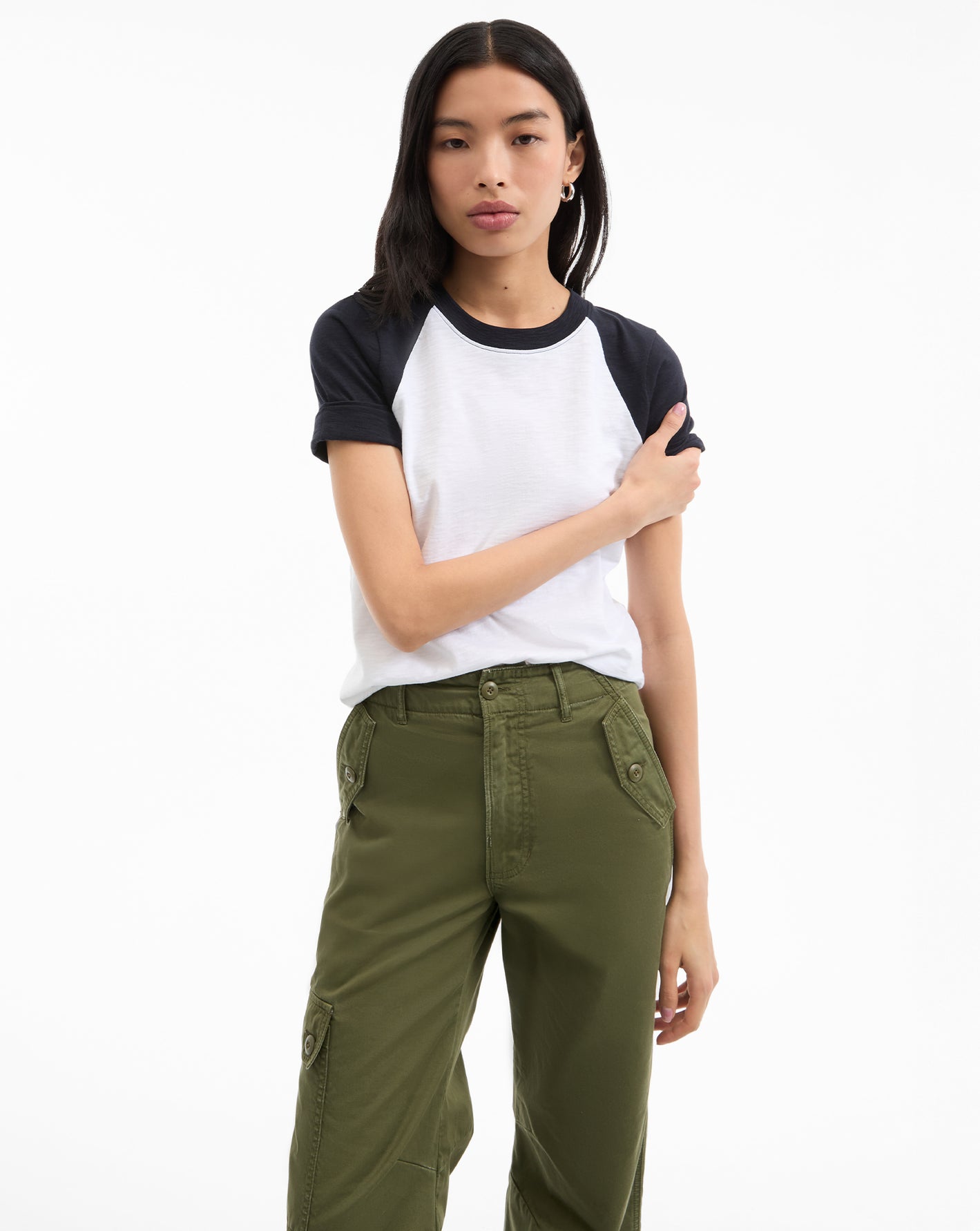 Veronica (Plus Size) Shirred Top