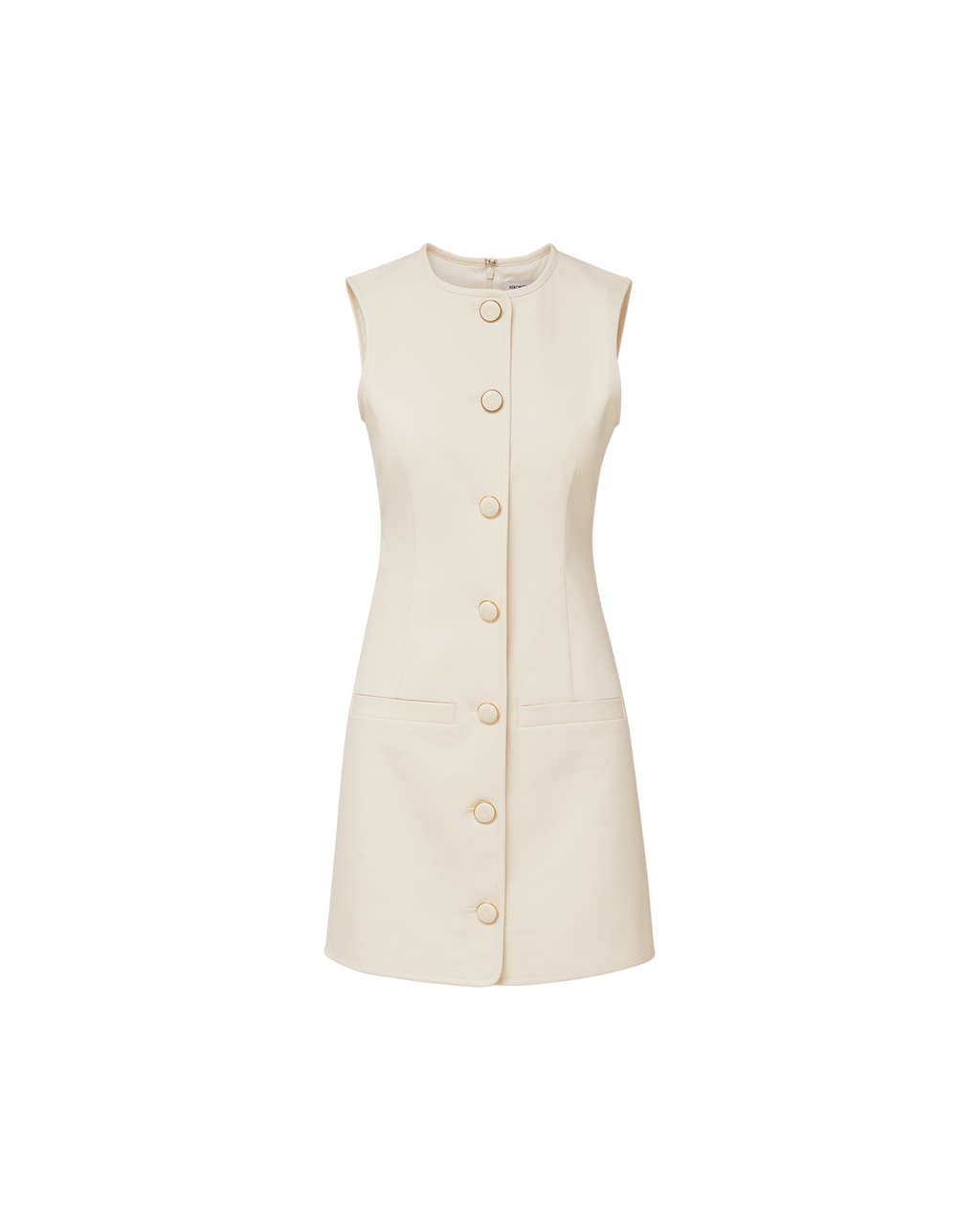 Veronica Beard Whistler Mini Dress - Ecru