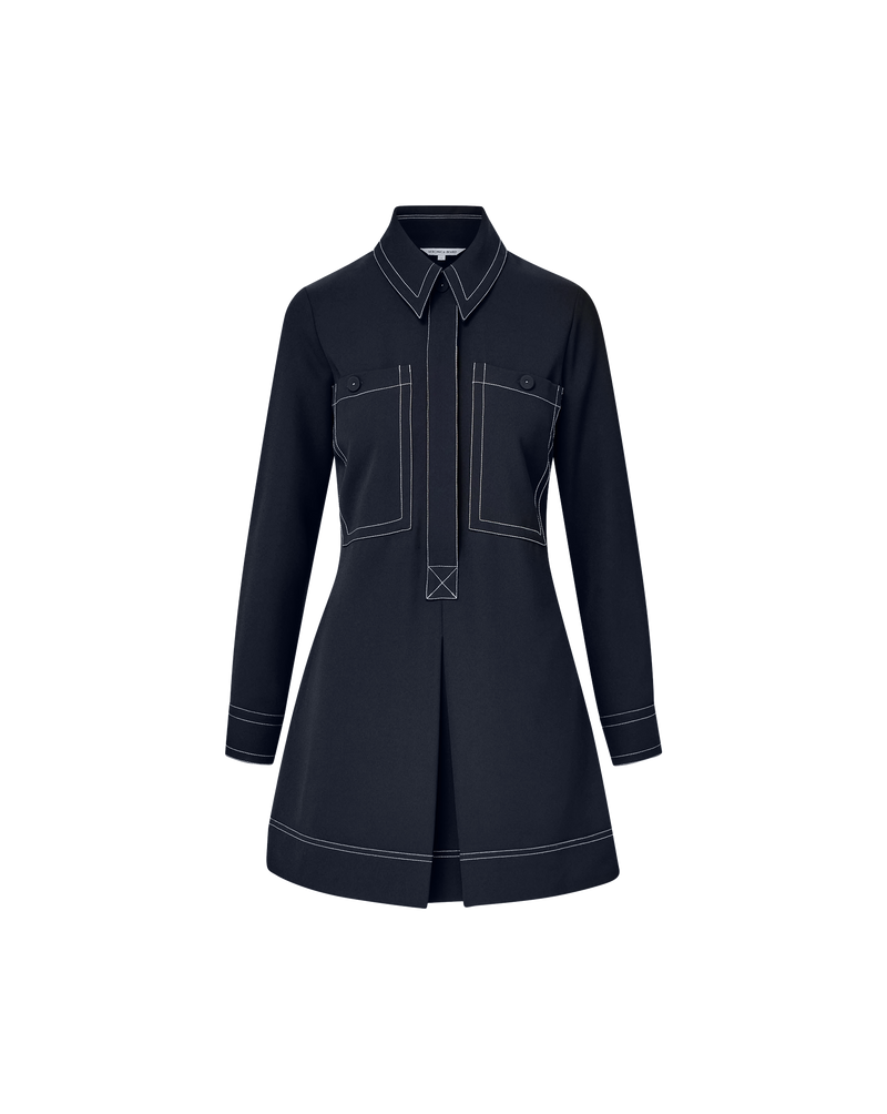 Veronica Beard Pryce Mini Dress - Navy