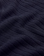 Veronica Beard Cheval Merino Wool Sweater - Navy