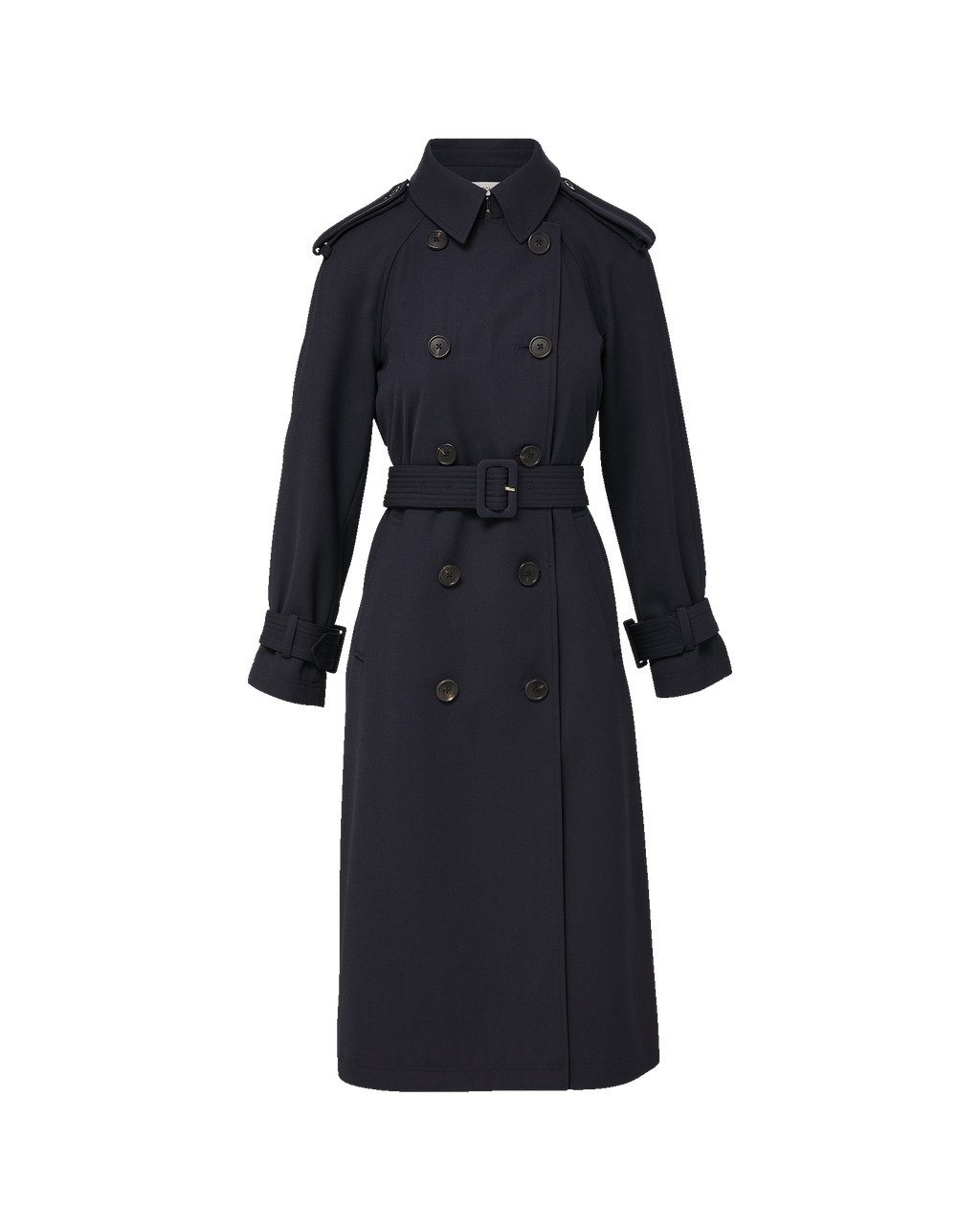 Veronica Beard Conneley Dickey Trench Coat Navy