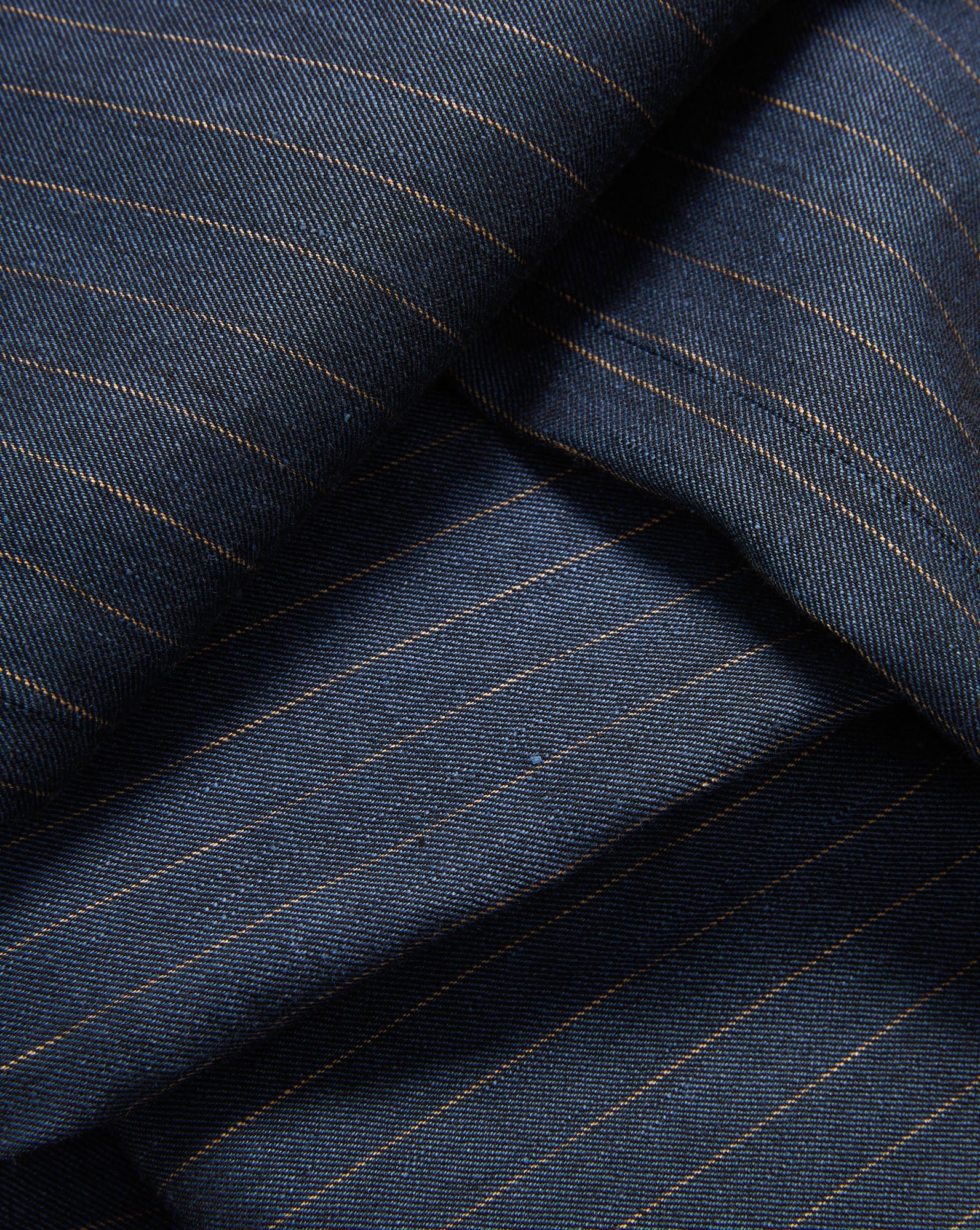 Veronica Beard Rimini Wide-Leg Pinstripe Pant - Blue/Dove White