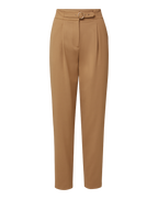 Veronica Beard Wisteria Cropped Pant - Hazelnut
