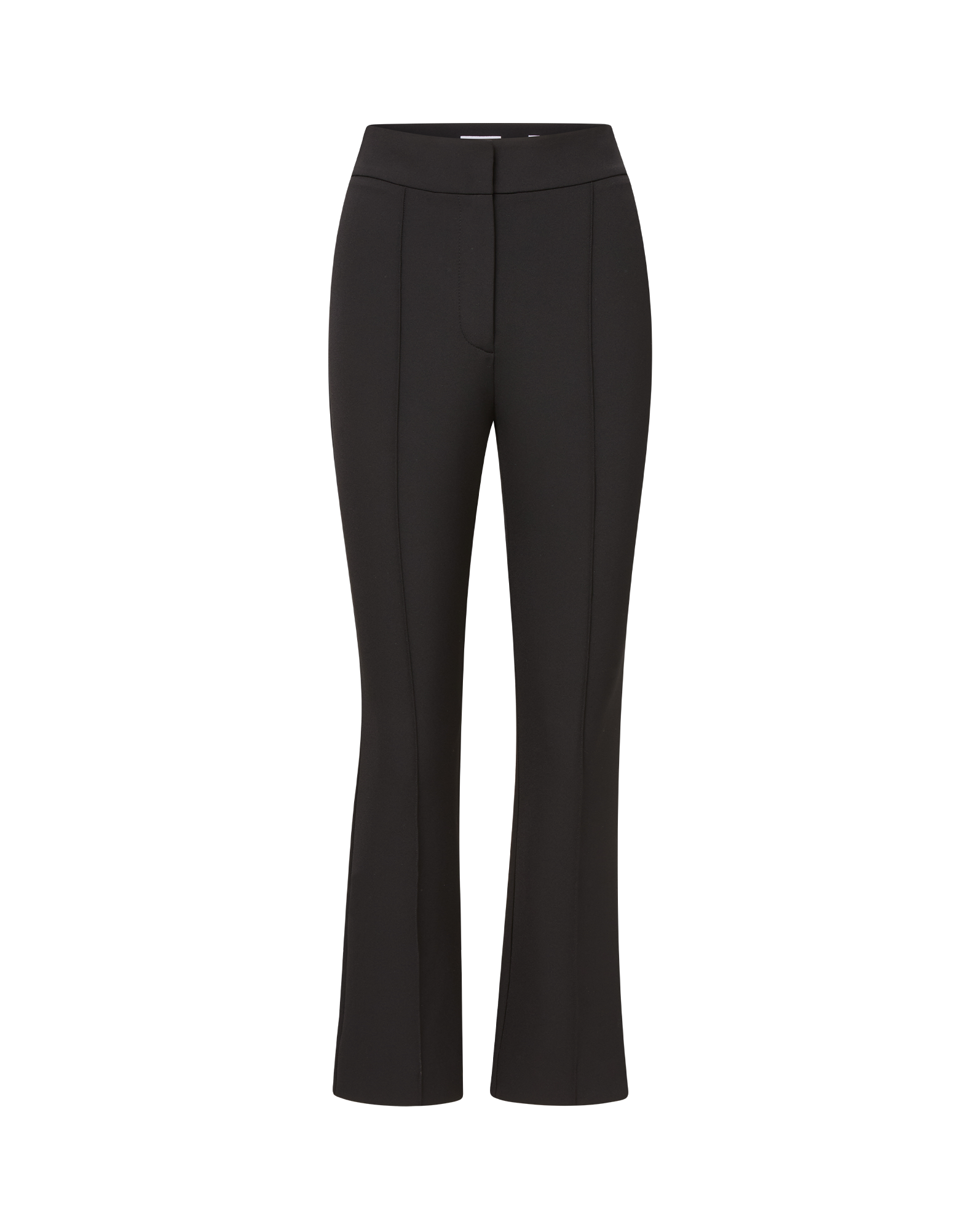Veronica Beard Dell Scuba Slim-Leg Pant - Black