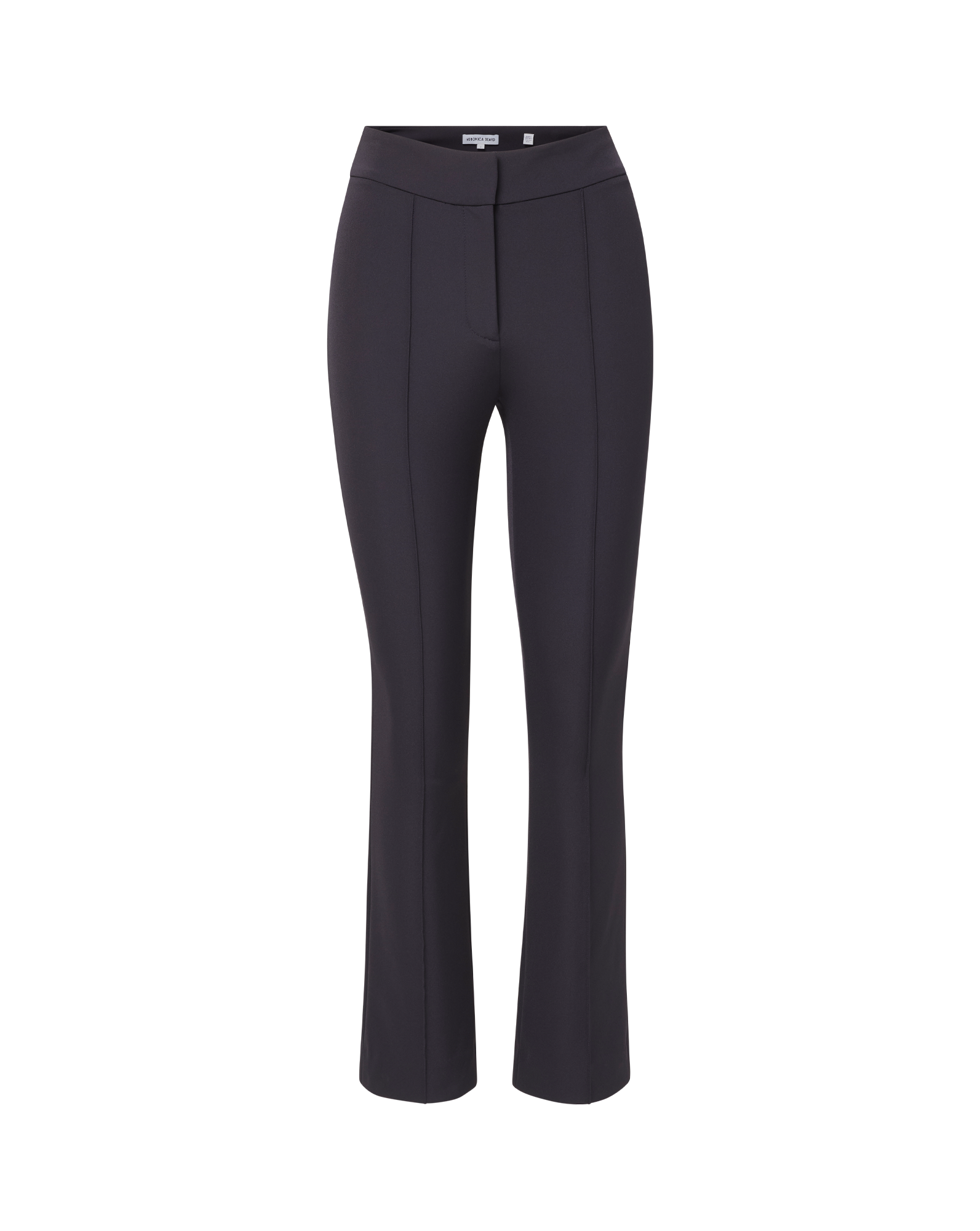 Veronica Beard Dell Scuba Slim-Leg Pant - Navy