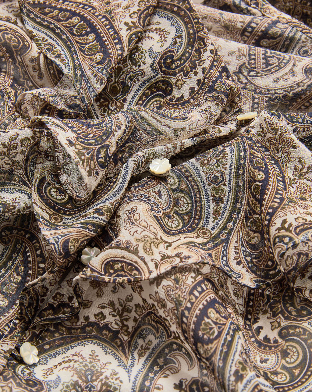 Veronica Beard Kyrie Silk Blouse - Dove White Multi