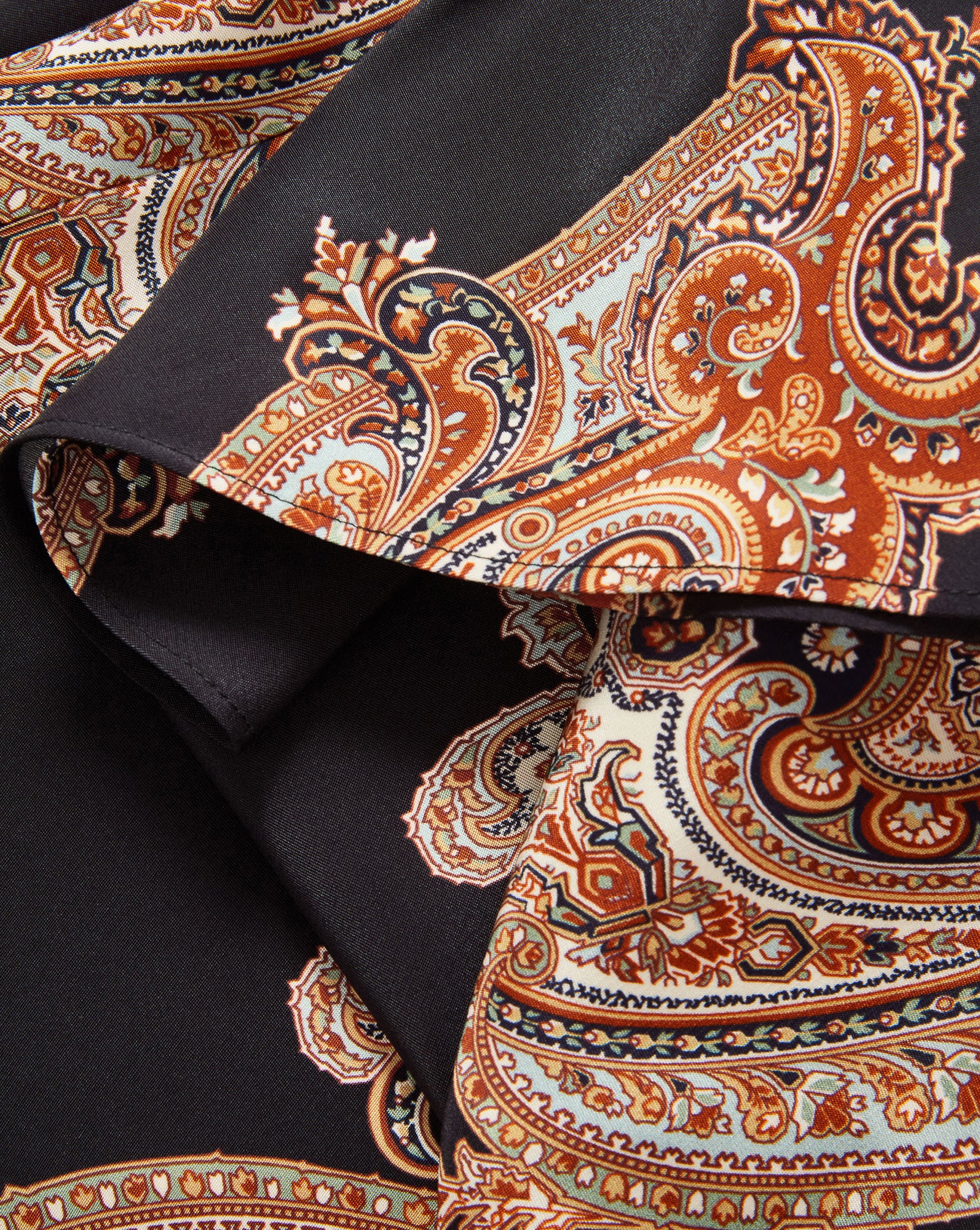 Veronica Beard Lupita Paisley Maxi Dress - Black Multi