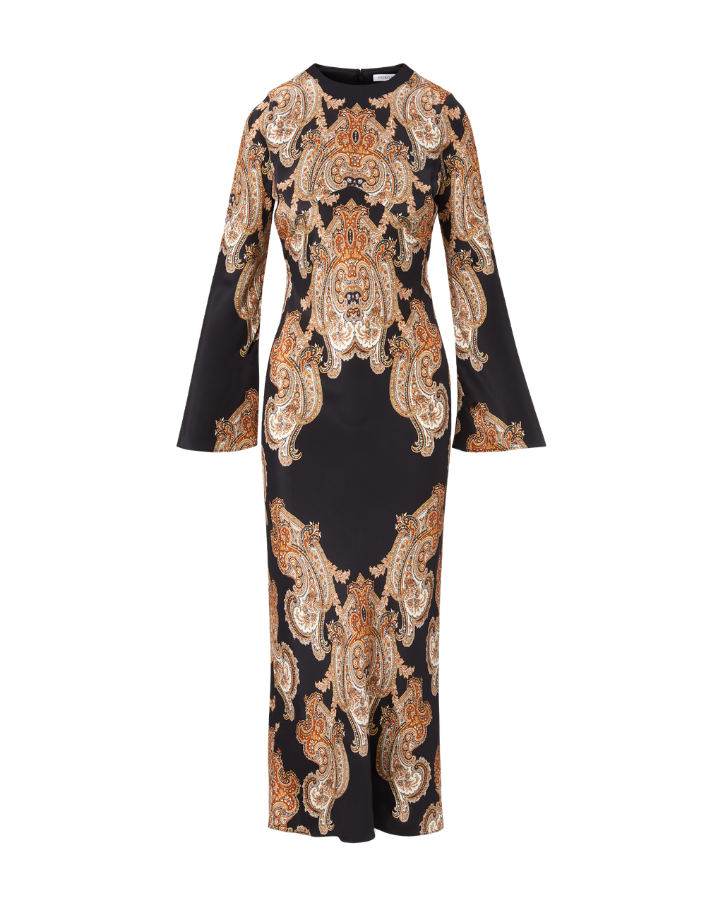 Veronica Beard Lupita Paisley Maxi Dress - Black Multi