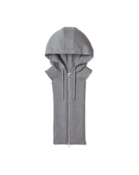 Veronica Beard Oversized Hoodie Dickey Grey Melange