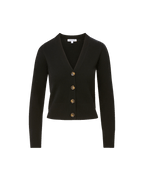 Veronica Beard Solene Cashmere Cardigan - Black