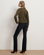 Veronica Beard Solene Cashmere Cardigan - Cypress