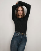 Veronica Beard Pippen Cashmere Pullover - Black