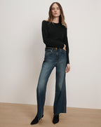 Veronica Beard Pippen Cashmere Pullover - Black