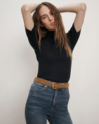 Veronica Beard Alastair Merino Wool Pullover - Navy