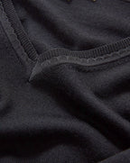 Veronica Beard Milette Merino Wool Pullover - Black