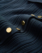 Veronica Beard Lauper Knit Mini Dress - Navy