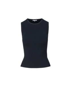 Veronica Beard Sid Crewneck Top - Navy