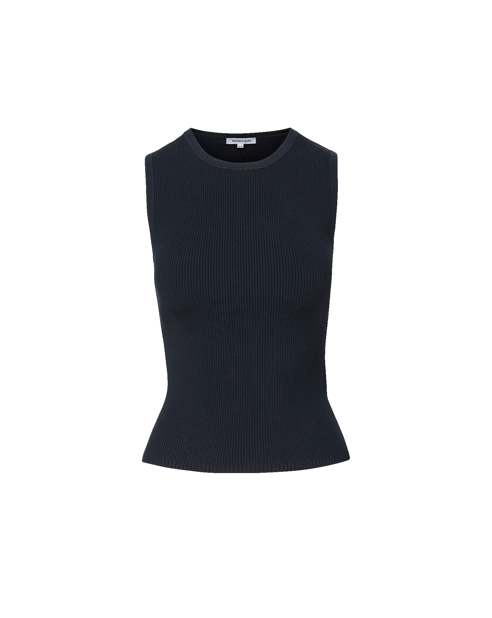 Veronica Beard Sid Crewneck Top - Navy