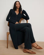 Veronica Beard Tulsi Duster Cardigan - Navy