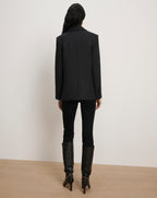 Veronica Beard Bankes Oversized Dickey Jacket - Navy