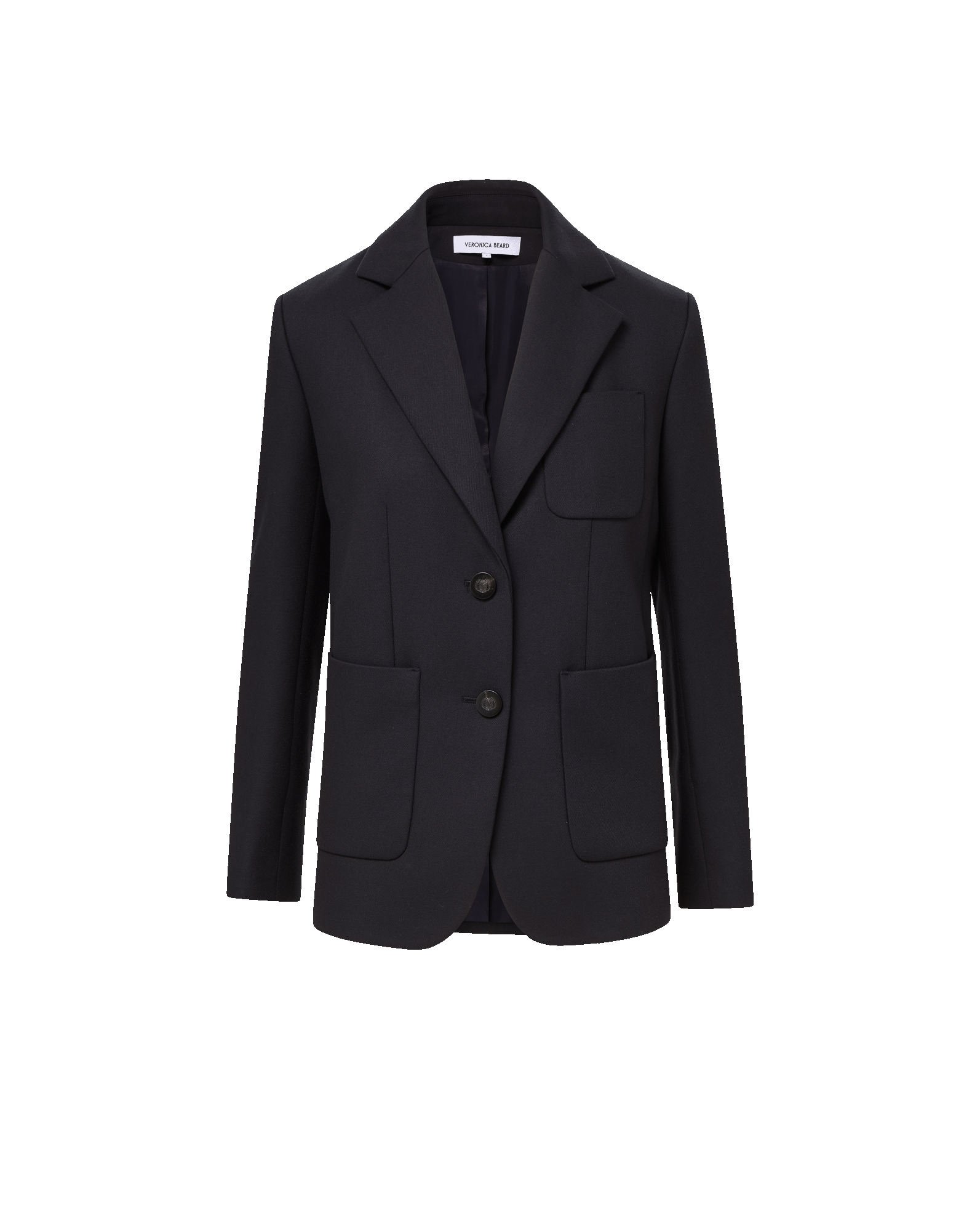 Veronica Beard Bankes Oversized Dickey Jacket - Navy