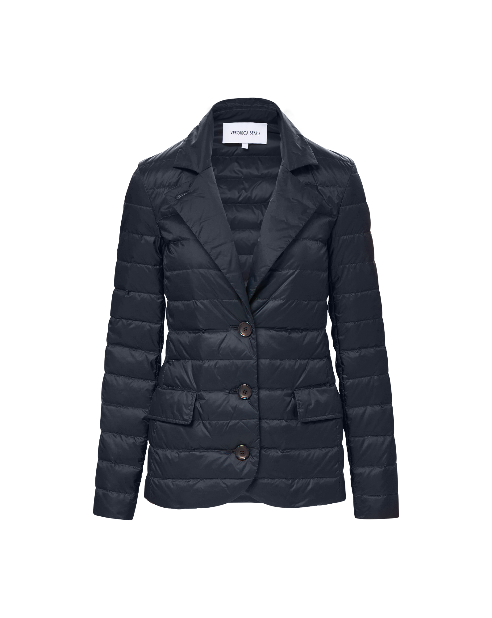 Campbell Puffer Dickey Jacket in Navy | Veronica Beard